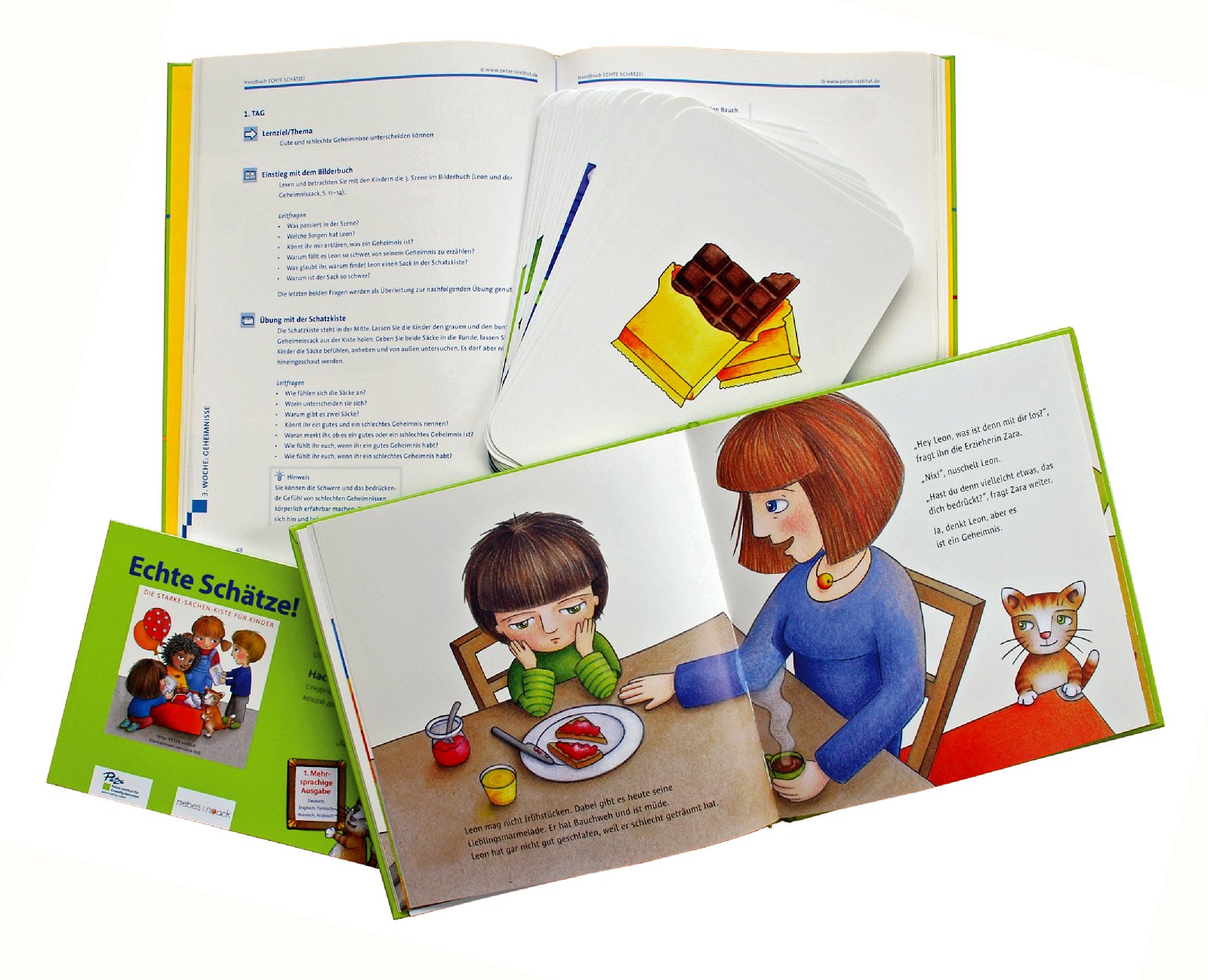 ECHTE SCHÄTZE! für Kinder: Handbuch, Bilderbuch und Mini-Bilderbuch