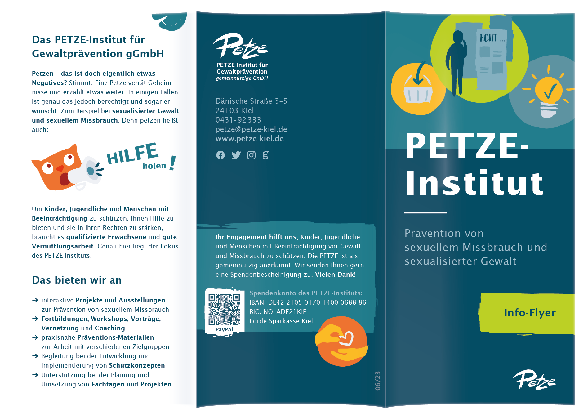 PETZE Info-Flyer