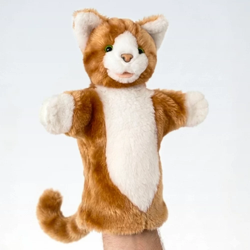 Handpuppe Katze Kim