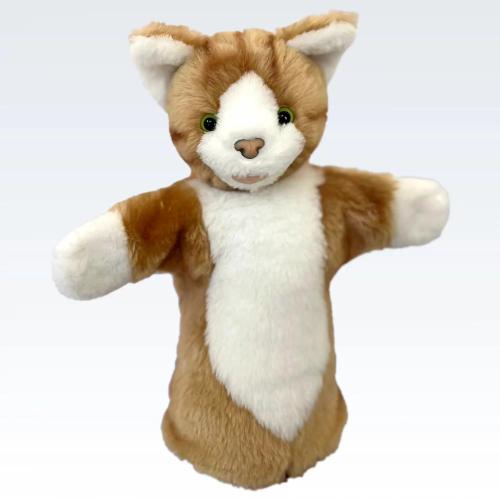 Handpuppe Katze Kim